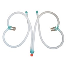 Ventilator Circuit With Double Water Trap & Catheter Mount